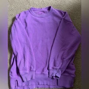 Aerie XS purple sweatshirt